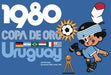 Mundialito Copa De Oro Uruguay 1980 - Lámina 45x30 Cm 0