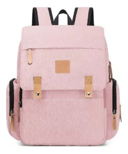 Bolsa Maternidade Land Luxury Cor Rosa C/trocador 0