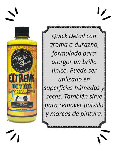 Toxic Shine Combo Lavado Para Autos Super Completo 2