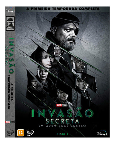 Dvd Série Marvel - Invasão Secreta (2023) 1ª Temporada 0