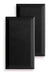 Casa Ferroti Subway Tile 10x20 Glossy Black Beveled Wall Bath 1