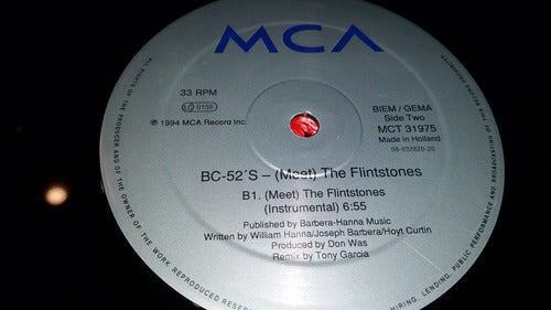 B52s (meet) The Flintstones Vinilo Maxi Usa Muy Buen Estado 1