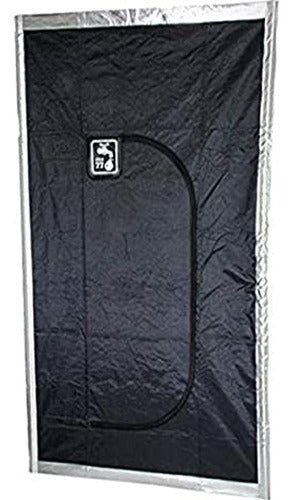 Hydrofarm Bhzd Black Hatch Zipper Door 57 1/2  Wx 96? H 0