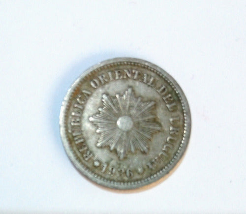 Moneda Uruguaya 2 Centésimos Año 1936 2