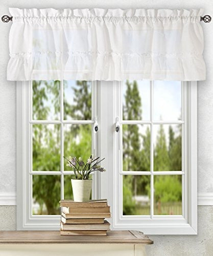 Ellis Curtain Cortina Ellis Stacey Volantes Llenador Blanco 54 X 13 0