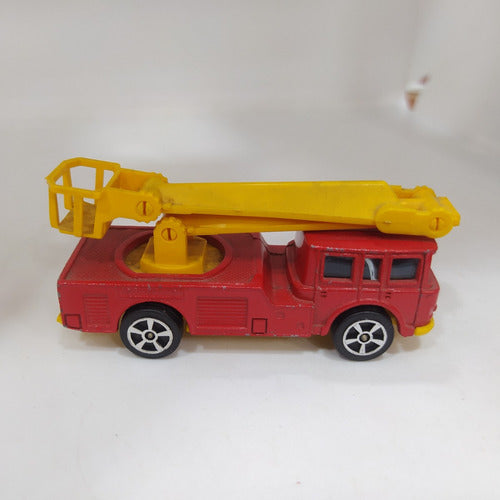 Antiguo Corgi Juniors Uk Simon Snorkel Fire Engine 0