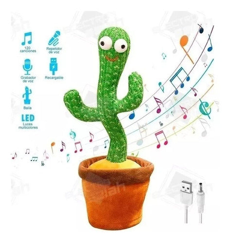 Generic Dancing Cactus Toy That Sings and Repeats Voice Tik Tok 1