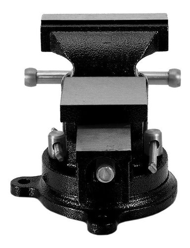 Barovo Rotating Bench Vise with Anvil - 8" 2