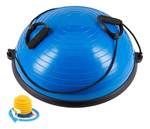 Sport KRV Bosu Semiesfera Con Bandas Pilates Yoga Fitness Balance Gym 7