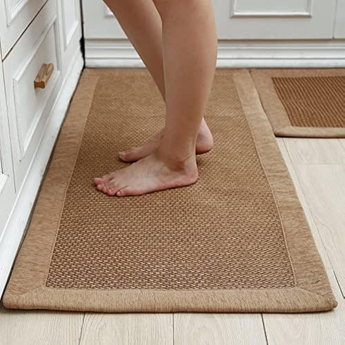 Lufeijiashi Kitchen Rugs and Mats Washable 2 Piece Set 0