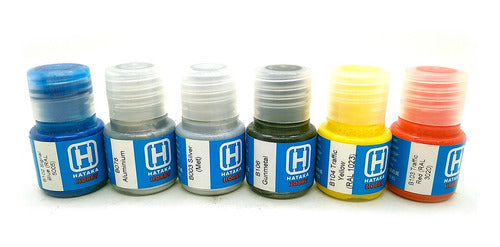Hataka Acrylic Paints for Plastic Models 10ml Yellow 4