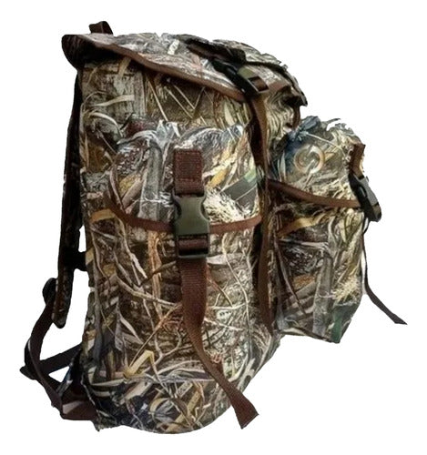 Savage Tactical Backpack 40L Camo Leaf El Jabali 1