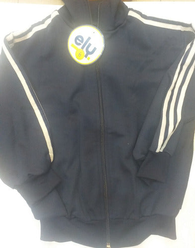 Ely Campera De Acetato C/rayas Colegial 0