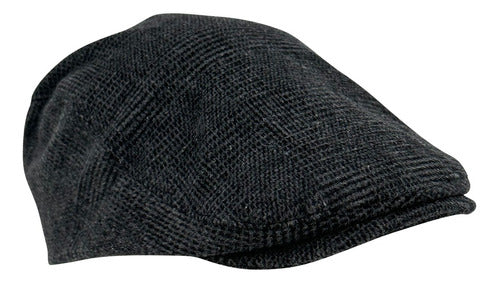 Italian Style Ivy Beret in Tailored Wool Blend Fabric by Mol Hats 0