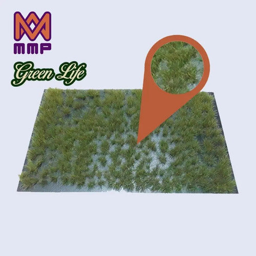 Diorama Static Grass Tuft 2/6mm Reborn Green 2