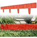 10 Peças Landscape Edging Border Plastic Garden Fence Lawn 0