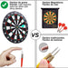 Darts Game for Target Shooting - Set of 6 Darts with Support Base 3