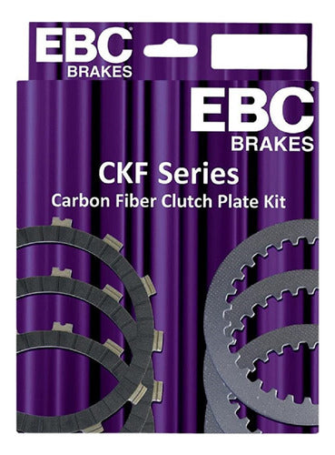 EBC Kawasaki KXF Suzuki RMZ Carbon Fiber Clutch Disc 1