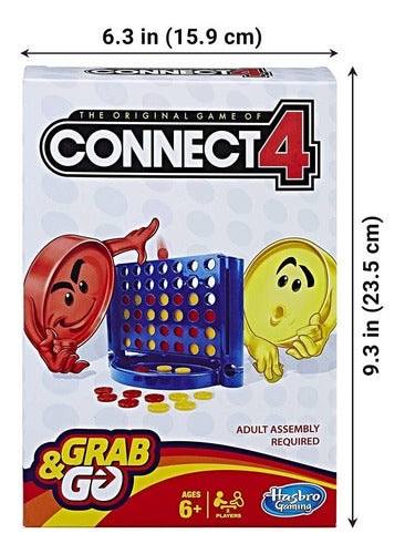 Connect 4 Hasbro Gaming Travel Game Set 3