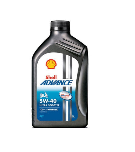 Aceite Shell Advance Ultra 100% Sintético - 15w 50 - Usa 0