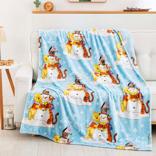 Northwest Manta Con Toque De Seda Winnie The Pooh, 50 X 70 0