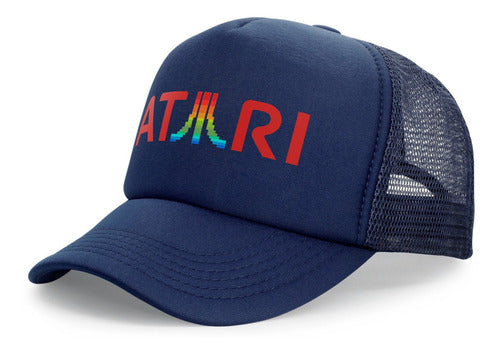 Eva Rain Gorra Trucker Atari Retro Game 0