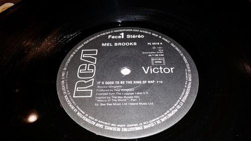 Mel Brooks Its Good To Be The King Rap Vinilo Maxi France 2