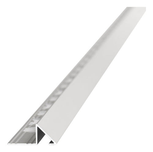 Atrim Guardacanto Aluminio Prisma Pared 10mm 2851 0