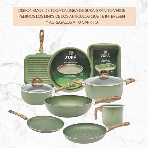 Suka Premium Non-Stick Granite Casserole 18 cm 4