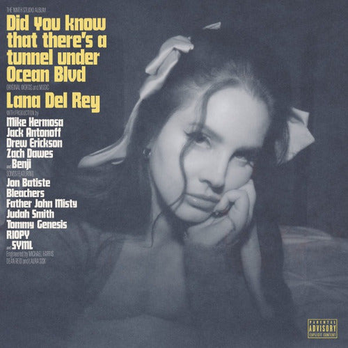 Lana Del Rey - Did You Know That There's A Tunnel Under Ocean Blvd Vinyl Record (BLACK VINYL) - Lana Del Rey  Did You Know That There'S A Tunnel Und Vinilo