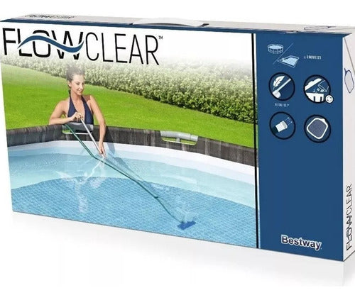 Bestway 2 in 1 Leaf Remover + Pool Vacuum Kit 0