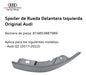 Audi Left Front Wheel Spoiler 81A-853-887-9B9 1