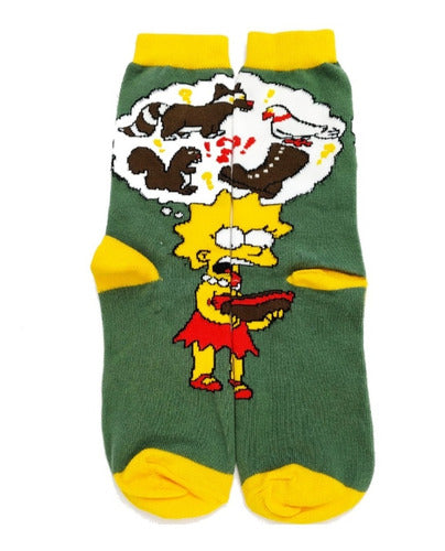 Simpsons Socks Various Models to Choose From 0