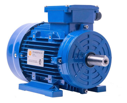 Three-Phase Motor 0.34HP 1500RPM B3 with Feet Continuous Use 0