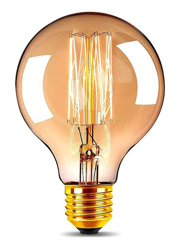 Buenos Aires LED Globo Carbon Filament Lamp 24W E27 Vintage Warm White 0