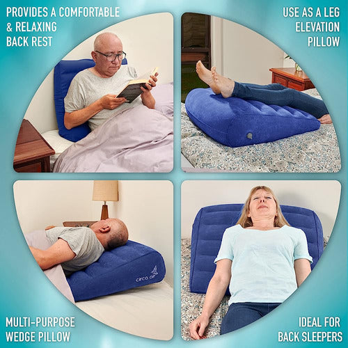 Almohada De Cuña Inflable Circa Air Para Almohada De Cuña De 3