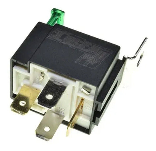 Mini Relay Universal 4 Patas 30a C/ Fusible Y Ficha Instalac 1