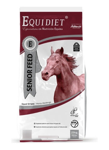 Equidiet Senior Feed 25kg - Alimento Para Caballos Adultos 0