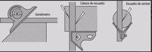 Escuadra Combinada Completa De Precisión Industrial 3