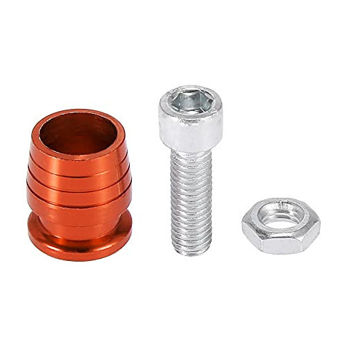 10pzas Tornillos M6 Aleacion Aluminio Naranja Embellecedor 6