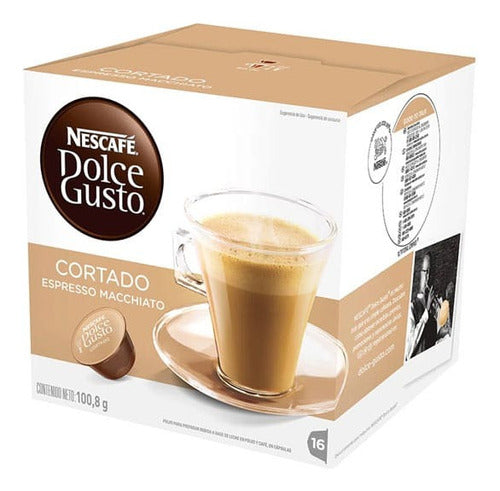 Caja De Cápsulas Dolce Gusto, Cortado X16 0