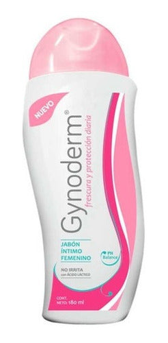 Gynoderm Feminine Liquid Soap pH Balanced 180ml 0