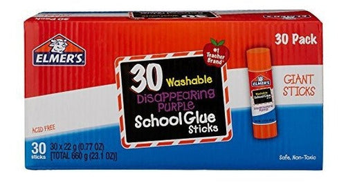 Elmer's Disappearing Purple School Glue Sticks 0