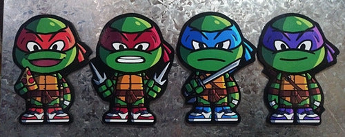 Jawa Ninja Turtles Magnets - 4 Units 0