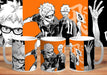 Animefan_ar Haikyuu Anime Characters Ceramic Mug 1