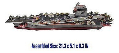 Juguete 3D Puzzle DIY Toy for Kids: Aircraft Carrier 2