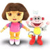 Dora La Exploradora Set 2 Peluches 0