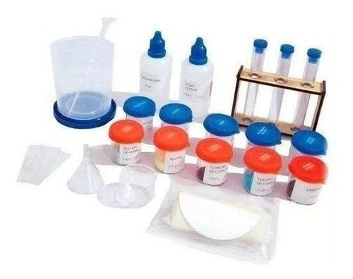 Juego De Química Kit Para Hacer Experimentos Galileo Jq-555 1