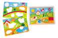 Juego Didactico Puzzle Rompecabezas Encastre 3 En 1 Hape 0