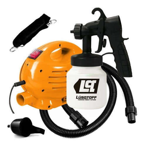 Lusqtoff 450W Latex Paint Sprayer Gun 2.5mm Nozzle 3